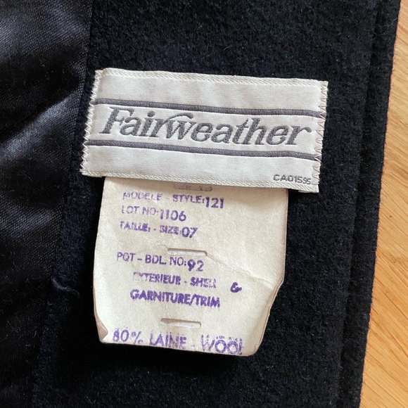 Vintage Red Wool Coat - Picture 5 of 8